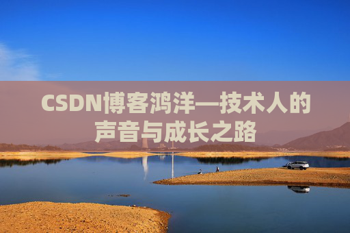 CSDN博客鸿洋—技术人的声音与成长之路